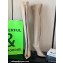 Gianvito Rossi Heel 10.5cm FABRIC and TPU HIROKO CUISSARD Thigh-high Boots Nude 2022
