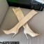 Gianvito Rossi Heel 10.5cm FABRIC and TPU HIROKO CUISSARD Thigh-high Boots Nude 2022