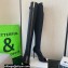 Gianvito Rossi Heel 10.5cm FABRIC and TPU HIROKO CUISSARD Thigh-high Boots Black 2022