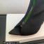 Gianvito Rossi Heel 10.5cm FABRIC and TPU HIROKO CUISSARD Thigh-high Boots Black 2022
