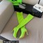 Gianvito Rossi Heel 10.5cm FABRIC and TPU HIROKO CUISSARD Thigh-high Boots Green 2022