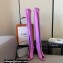 Gianvito Rossi Heel 10.5cm FABRIC and TPU HIROKO CUISSARD Thigh-high Boots Purple 2022