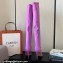 Gianvito Rossi Heel 10.5cm FABRIC and TPU HIROKO CUISSARD Thigh-high Boots Purple 2022