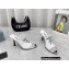 Prada Heel 9cm triangle logo Pvc slides White 2022