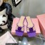 Mach & Mach Rose Flower Slides PVC Purple 2022