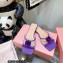 Mach & Mach Rose Flower Slides PVC Purple 2022
