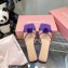 Mach & Mach Rose Flower Slides PVC Purple 2022