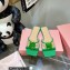 Mach & Mach Rose Flower Slides PVC Green 2022