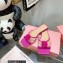 Mach & Mach Rose Flower Slides PVC Fuchsia 2022