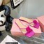 Mach & Mach Rose Flower Slides PVC Fuchsia 2022