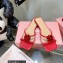 Mach & Mach Rose Flower Slides PVC Red 2022