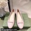 Gucci ballet flats with Double G 680878 Light Pink 2022