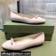Gucci ballet flats with Double G 680878 Light Pink 2022