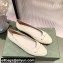 Gucci ballet flats with Double G 680878 Creamy 2022