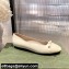 Gucci ballet flats with Double G 680878 Creamy 2022