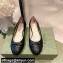 Gucci ballet flats with Double G 680878 Black 2022