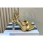 Aquazzura Heel 10.5cm  Strappy Sandals Gold  2024