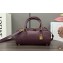 LOEWE amazona 23 cropped bag in nappa calfskin BURGUNDY 2024