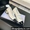 CHANEL Shiny Calfskin Patent Calfskin Ivory Black Mary Janes G45952 2024