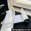 CHANEL Shiny Calfskin Patent Calfskin Ivory Black Mary Janes G45952 2024