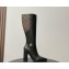 Louis vuitton Autumn and winter full-grain fashionable thigh boots Heel height: 9cm 01 2024