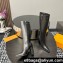 Louis vuitton Autumn and winter full-grain fashionable thigh boots Heel height: 9cm 03 2024