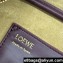 LOEWE amazona 23 cropped bag in nappa calfskin BURGUNDY 2024