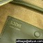 LOEWE amazona 23 cropped bag in nappa calfskin olive green  2024