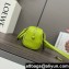 LOEWE amazona 23 cropped bag in nappa calfskin grass green  2024