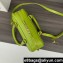LOEWE amazona 23 cropped bag in nappa calfskin grass green  2024
