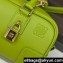LOEWE amazona 23 cropped bag in nappa calfskin grass green  2024