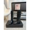 saint Laurent River leather thigh boot black 2024