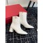 VALENTINO GARAVANI VLOGO SIGNATURE CALFSKIN ANKLE BOOT white 2024