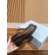 Prada Chocolate Leather loafer brown 2024