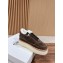 Prada suede mid-top sneakers ecru  2024