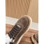Prada suede mid-top sneakers ecru  2024