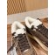 Prada suede mid-top sneakers ecru  2024
