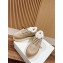 Prada suede mid-top sneakers beige 2024