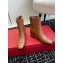 VALENTINO GARAVANI VLOGO SIGNATURE CALFSKIN ANKLE BOOT brown 2024