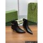 GUCCI  Signoria ankle boots heel 4.5 black 2024