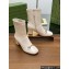 GUCCI Women's Horsebit ankle bootie heel 6.5cm 2024 
