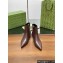 GUCCI  Signoria ankle boots heel 4.5 brown 2024