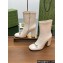 GUCCI Women's Horsebit ankle bootie heel 9.5cm 2024 