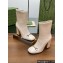 GUCCI Women's Horsebit ankle bootie heel 9.5cm 2024 