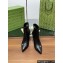 GUCCI Buckled ankle boots heel 10.5cm  Black 2024