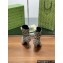 Gucci GG Marmont Monogram  Fabric Leather Heel Boots  2024
