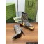 Gucci GG Marmont Monogram  Fabric Leather Heel Boots  2024