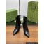 GUCCI  Signoria ankle boots heel 10.5 black 2024