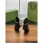 GUCCI  Signoria ankle boots heel 10.5 black 2024