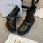 Dior D-Quest Ankle Boot Black Calfskin 2024